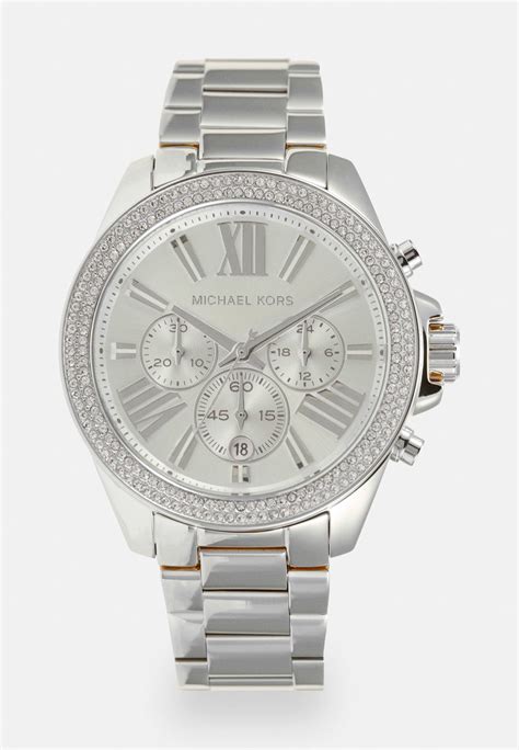 Michael Kors Women's Wren Chronograph Silver